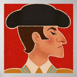 Spanska Matador   Spanien Poster
