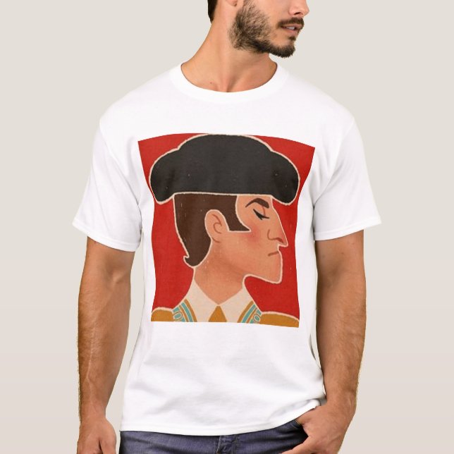 Spanska Matador | Spanien T Shirt (Framsida)