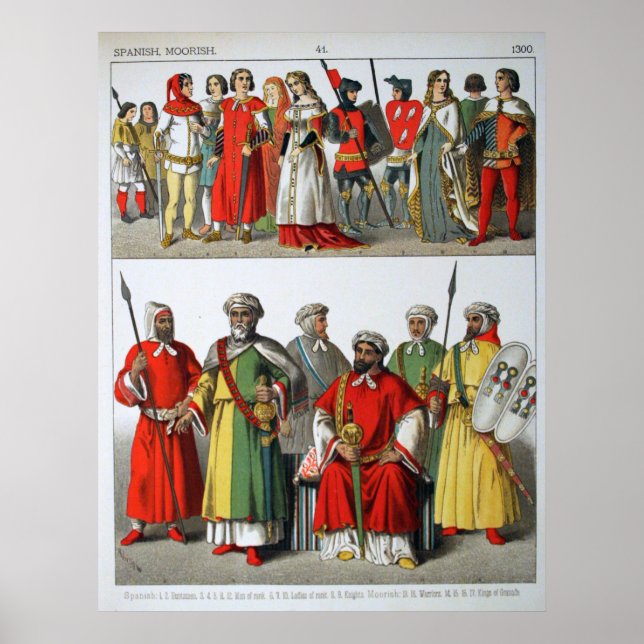 Spanska, Moorish Poster (Framsidan)