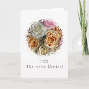 Spanska mors dag pastel ro kort