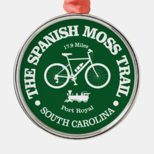Spanska Moss Trail (cykling) Julgransprydnad Metall