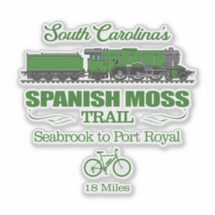 Spanska Moss Trail (RT2) Klistermärken