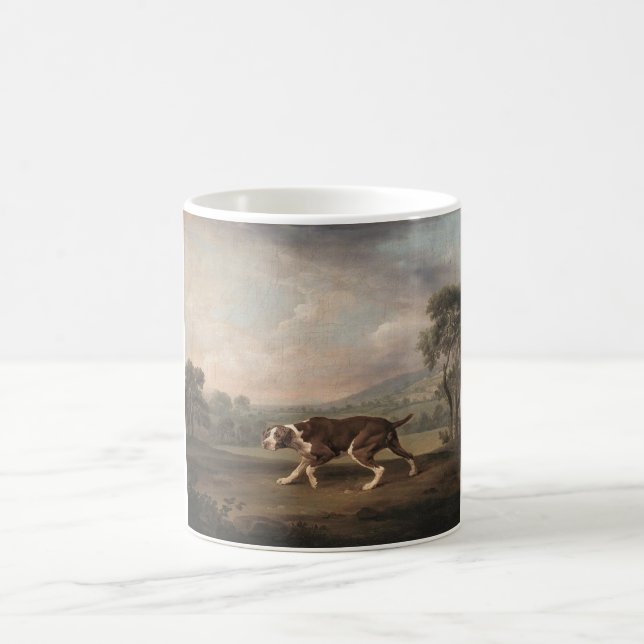 Spanska pekaren Hund (av George Stubbs) Kaffemugg (Center)
