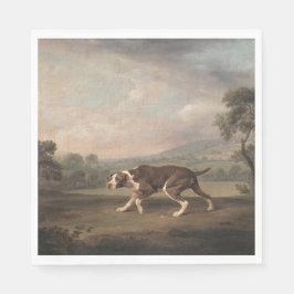 Spanska pekaren Hund (av George Stubbs) Pappersservett