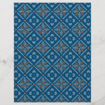 Spanska plattan Cypern med Orange Stationery