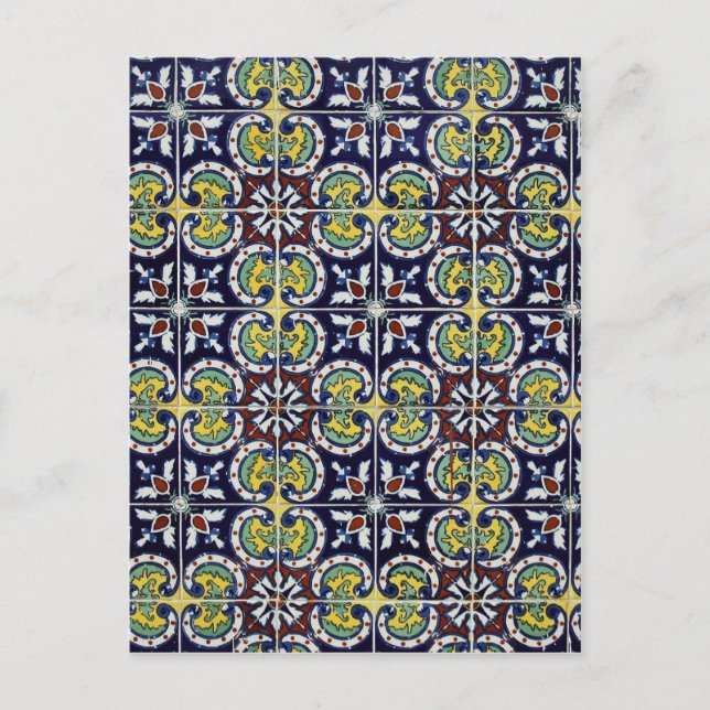 Spanska plattan i Mexiko Vykort (Framsida)