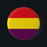 Spanska republikanska Flagga República Española Bu Knapp<br><div class="desc">Flagga - República Española Button Pin</div>