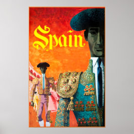 Spanska reseaffisch poster
