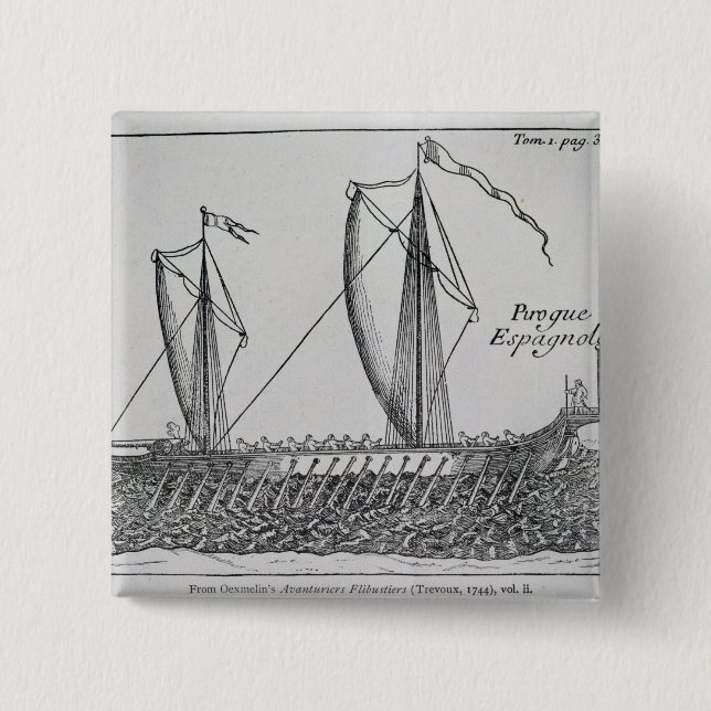 Spanska Ship Knapp (Framsida)