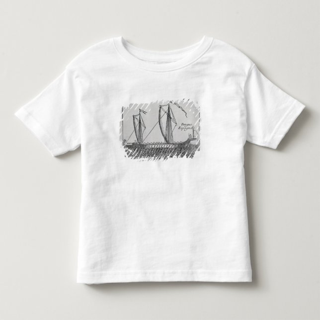 Spanska Ship T Shirt (Framsida)