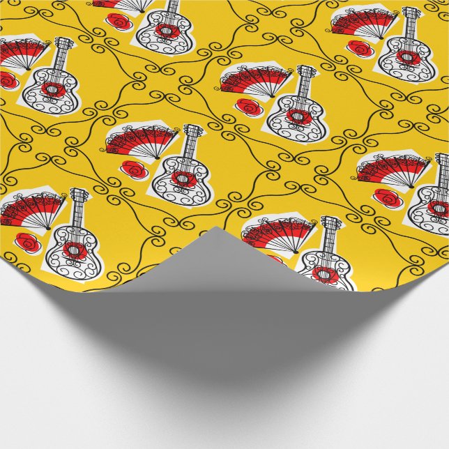 Spanska Souvenirs Corners Multi-wrapping papper Presentpapper (Hörn)