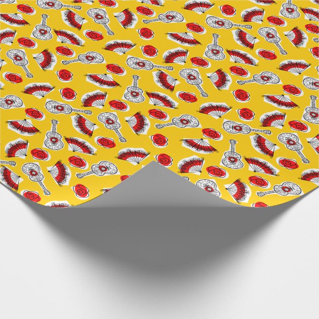 Spanska Souvenirs Multi-wrapping papper Presentpapper (Hörn)