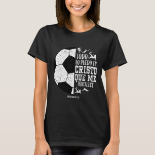 Spanska Spanish Kristet Fotboll Filipenses T Shirt
