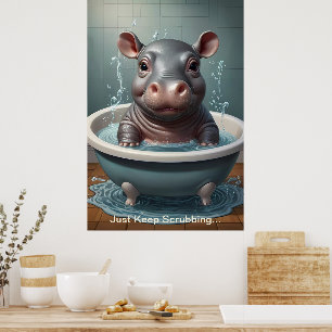 Spanska Stänk Cute Funny Poster med offerter