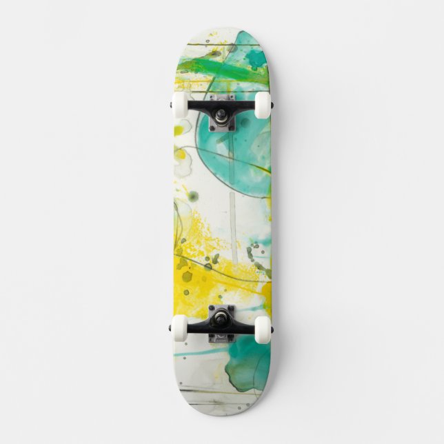 Spanska Stänk II Mini Skateboard Bräda 18,7 Cm (Framsida)