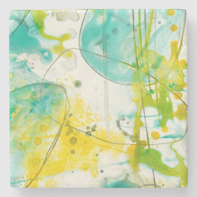 Spanska Stänk II Underlägg Sten (Framsidan)