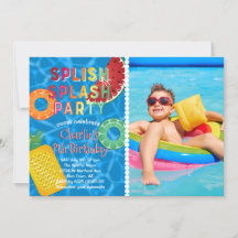 Spanska Stänk Party l Bassäng födelsedag l sommarf