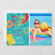 Spanska Stänk Party l Bassäng födelsedag l sommarf