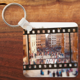 Spanska steg Rom, Italien Nyckelring