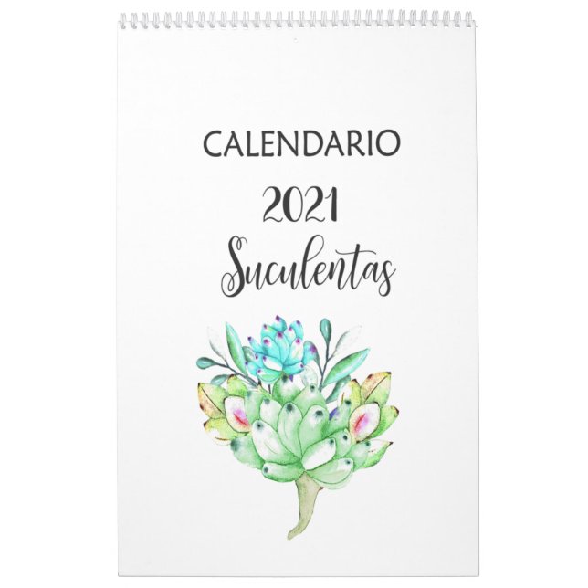 Spanska subkutana Calendario Kalender (Omslag)