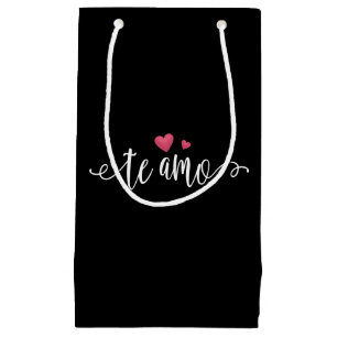 Spanska Te Amo I Kärlek You Valentine Gift Bag