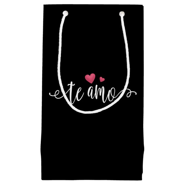 Spanska Te Amo I Kärlek You Valentine | Gift Bag (Framsidan)