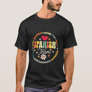 Spanska Teacher Back to school Lärare Stude T Shirt