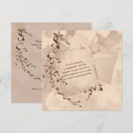 Spanska texten Bröllop Vow Renewal inbjudan