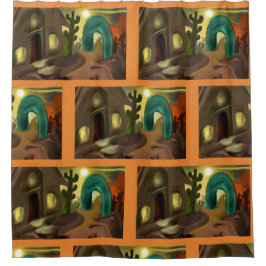 Spanska Uppdrag Abstrakt i sydvästra Spanien