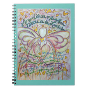 Spanska vad cancern inte kan göra Art Journal bärb Anteckningsbok