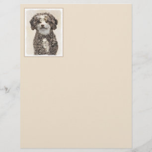 Spanska Vatten-Hund - Cute Original Hund Art