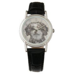Spanska Vatten-Hund - Cute Original Hund Art Armbandsur
