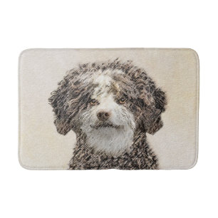 Spanska Vatten-Hund - Cute Original Hund Art Badrumsmatta
