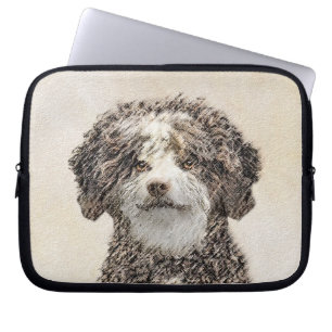 Spanska Vatten-Hund - Cute Original Hund Art Laptop Fodral