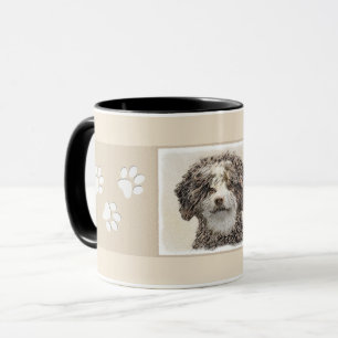 Spanska Vatten-Hund - Cute Original Hund Art Mugg