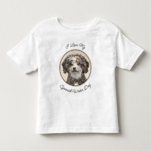Spanska Vatten-Hund - Cute Original Hund Art T Shirt