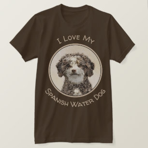 Spanska Vatten-Hund - Cute Original Hund Art T Shirt