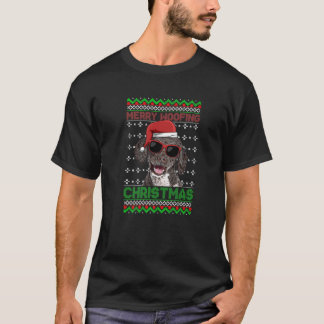 Spanska Vatten Hund Hund Funny Merry Woofing Chris T Shirt
