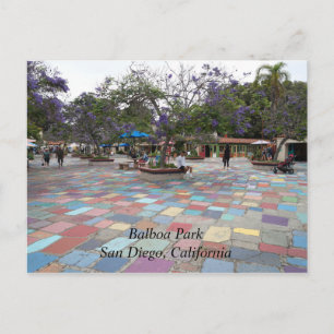 Spanska Village Art Center i Balboa Park Vykort