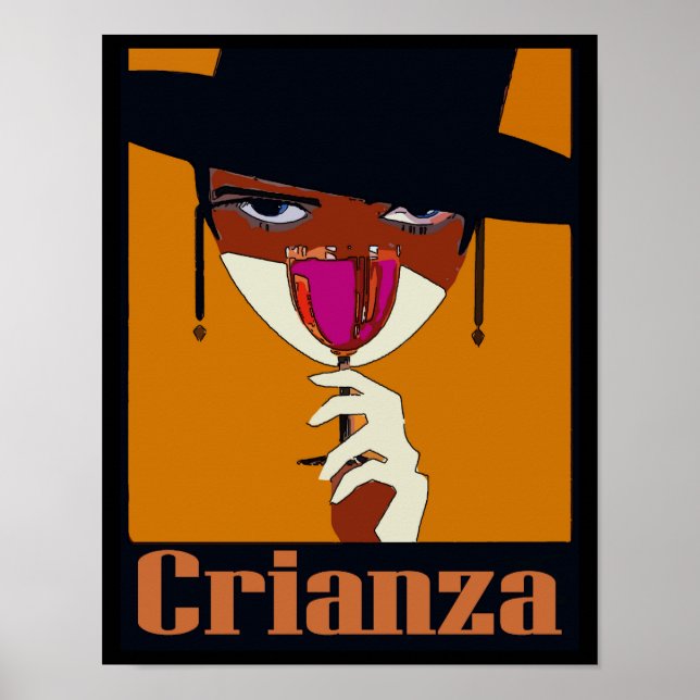 Spanska Vin Poster (Framsidan)