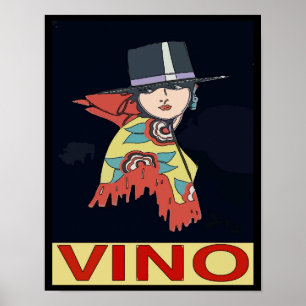 Spanska Vin, Vino Poster