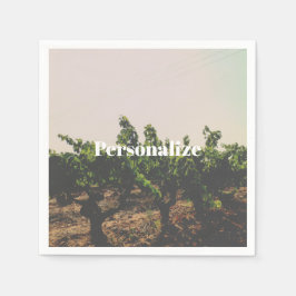 Spanska vineyard Napkins Pappersservett