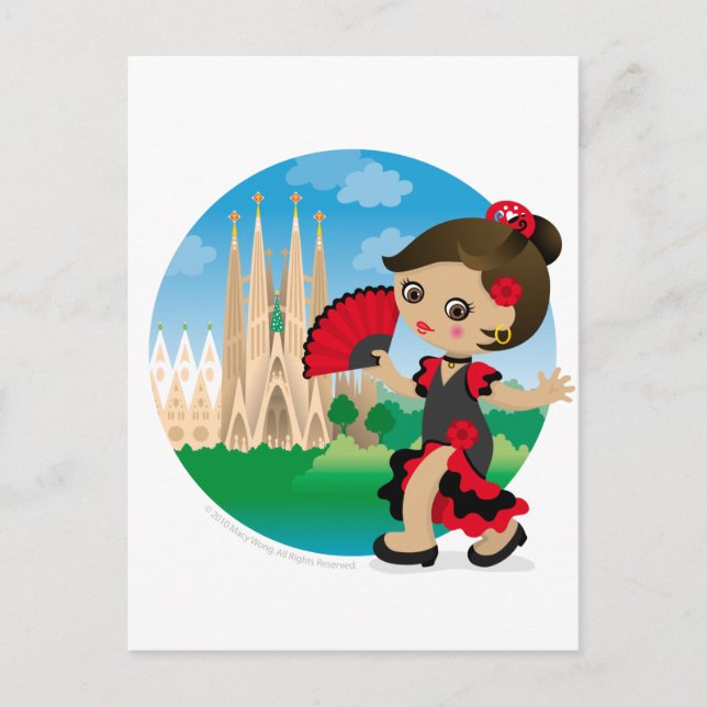 Spanska Vykort (Framsida)