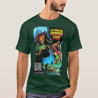 Spanska Wolfman Halloween T Shirt