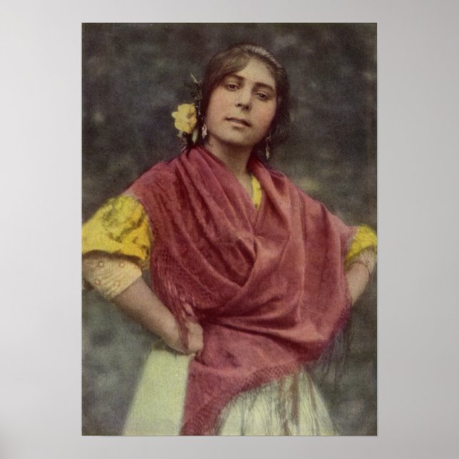 Spanska zigenare poster (Framsidan)