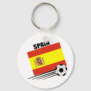 Spanskt fotbolllag nyckelring