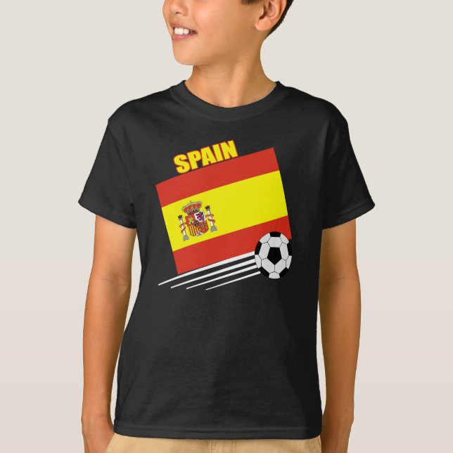 Spanskt fotbolllag tee (Framsida)