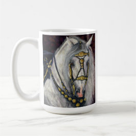 Spanskt guld - Andalusian hingst - kaffemugg