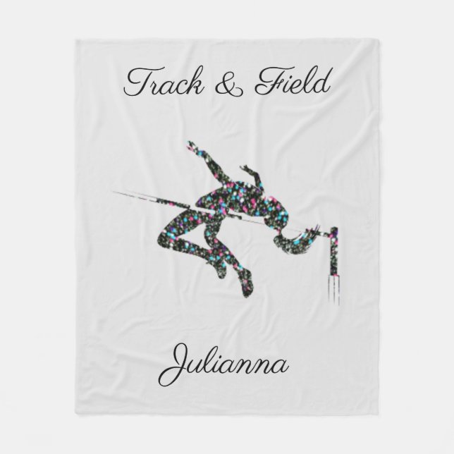 Spår & Fält High Pub Light Grått Fleece Blanket (Framsidan)