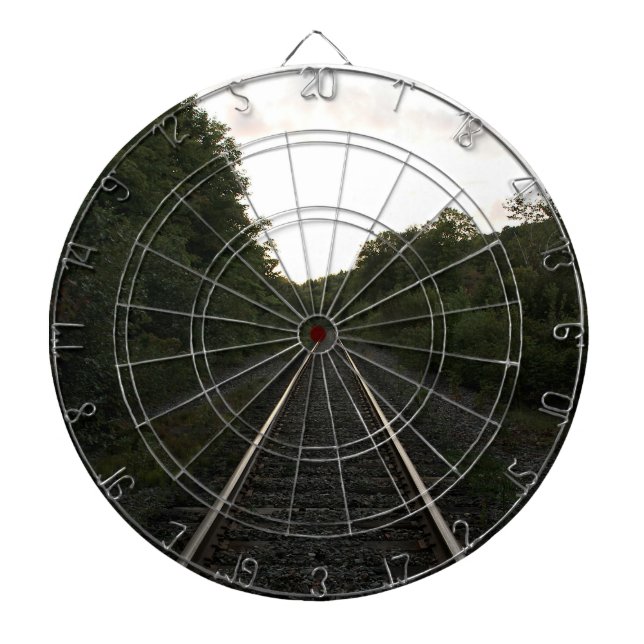 Spår genom träden darttavla (Framsidan)
